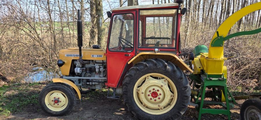 Traktor ursus c330m  jak nowy piękny stan: zdjęcie 98478624