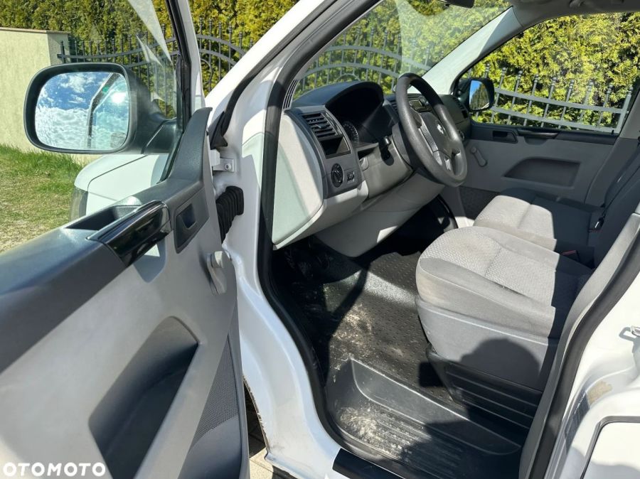 Volkswagen Transporter T5, 3 miejsca, klima, hak, z Niemiec: zdjęcie 98484632