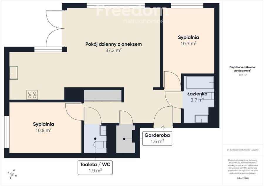 3 pokoje z ogrodem | Garnizon Wrzeszcz: zdjecie 99316168