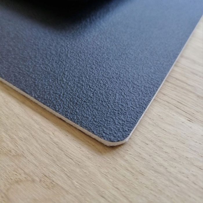 Podkładka na biurko komodę blat 2,6 mm PCV 80x40cm szara: zdjecie 98512706