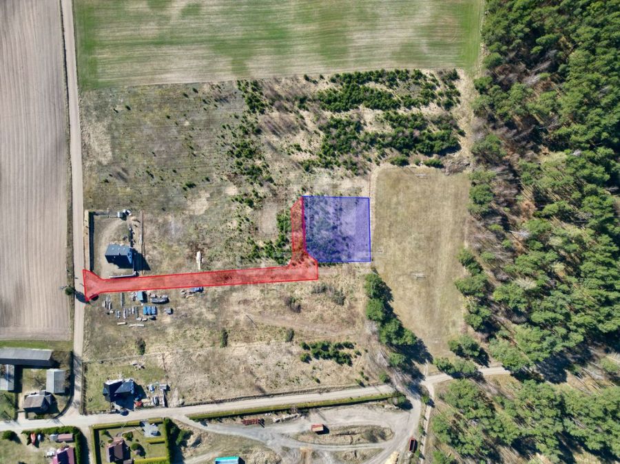 Działka 1326 m&sup2; Przytarnia przy lesie z WZ: zdjęcie 98517144