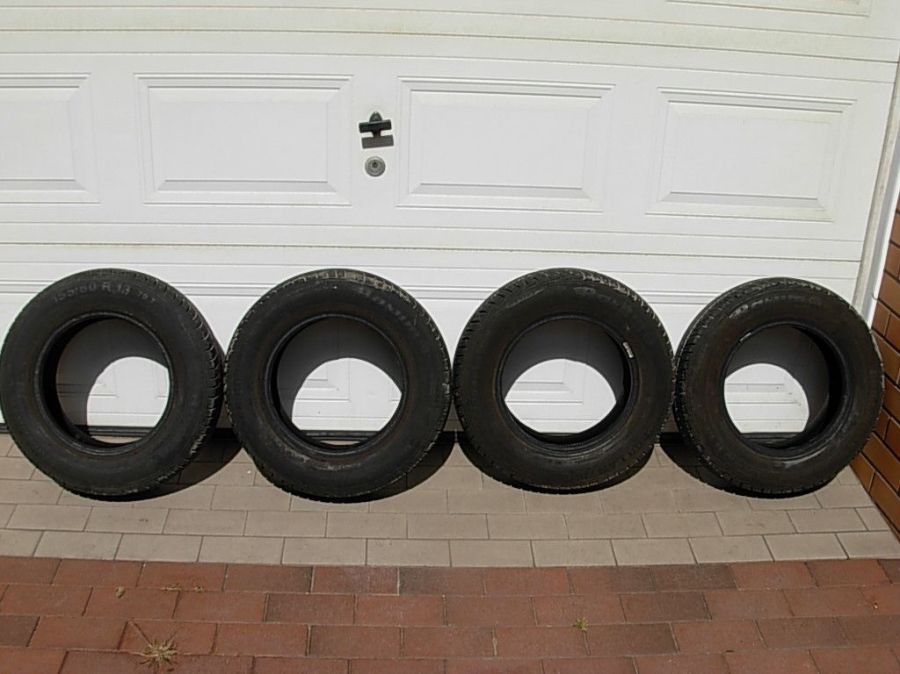 4 opony używane letnie Barum 155/80R13: zdjęcie 98520637