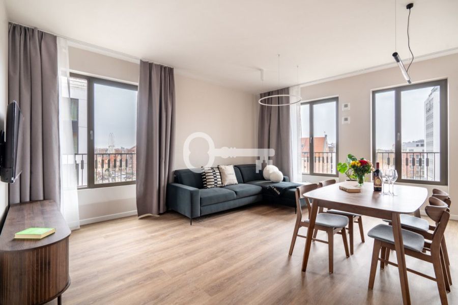 Apartament z frontowym widokiem na rzękę Motława: zdjecie 99045774
