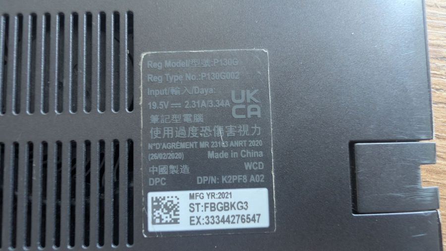 Laptop Dell 5402: zdjęcie 98535955