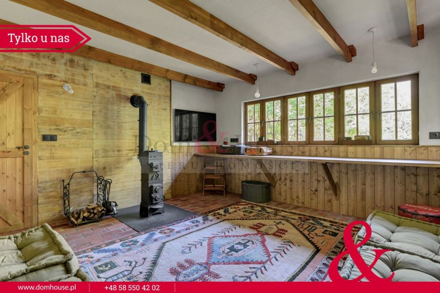 Piękna posiadłość, 1.2ha, dom z basenem, staw, las: zdjecie 98866788
