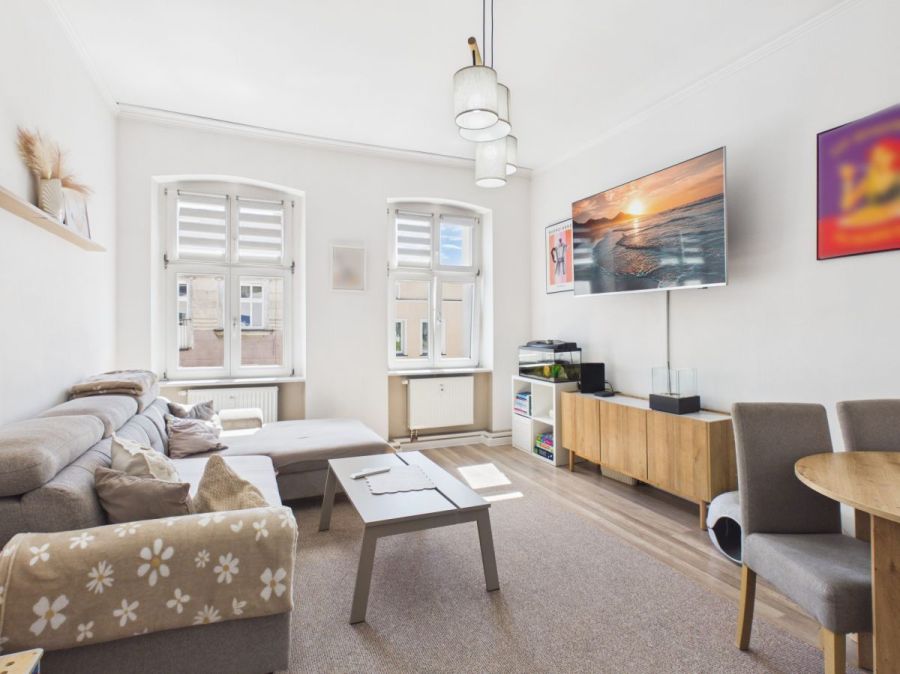 Klimatyczne 73 m&sup2; w kamienicy | Wysokie sufity: zdjęcie 98700112