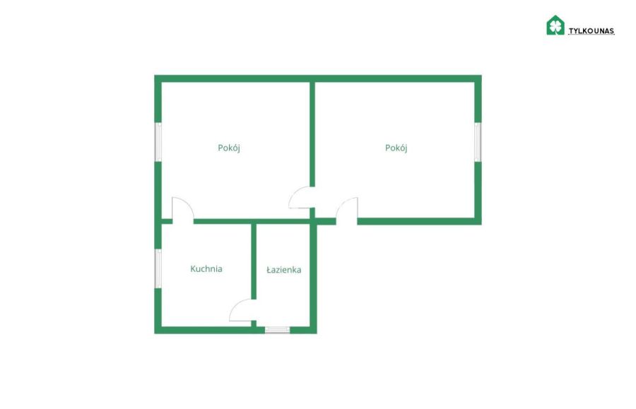 Gdańsk Wrzeszcz | 2 pokoje | ogródek | piwnica 18m: zdjecie 98551447
