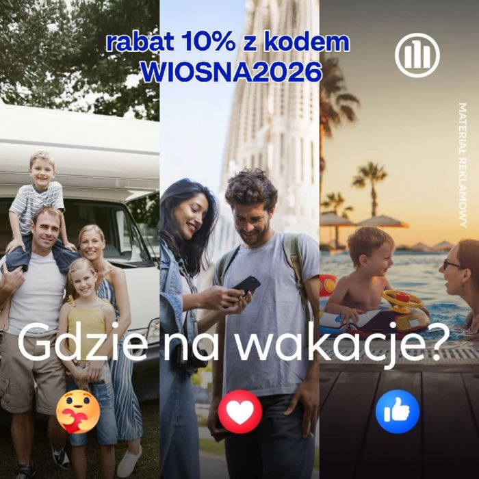 Rabat 10 % - Ubezp. turystyczne, rezygnacji, przerwania podróży