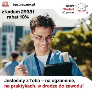 Ubezpieczenie NNW studenta, OC praktyk - z rabatem 10%: zdjecie 66412127