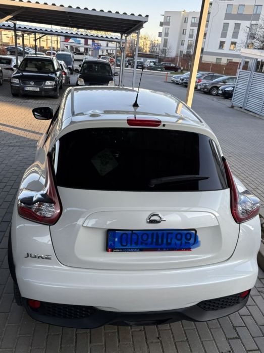 Nissan juke 1.6 benzyna biala perla: zdjęcie 98597692