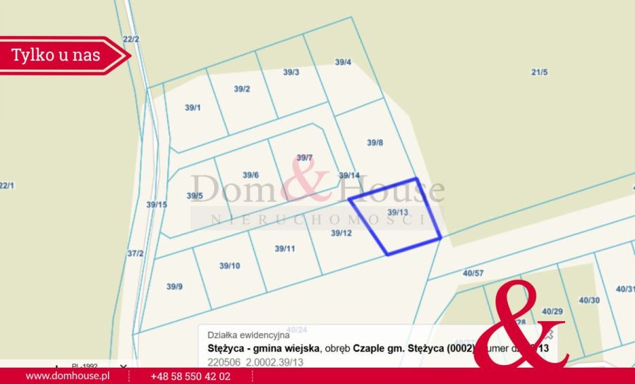 Działki na Kaszubach z granicą Lasu: zdjecie 98870352