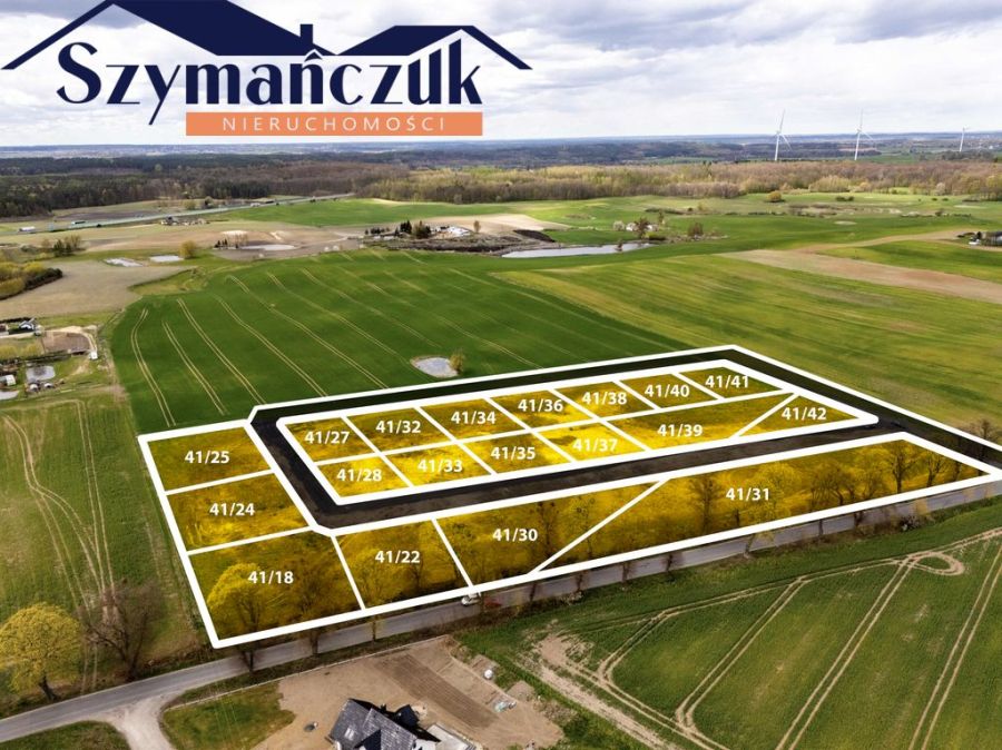 Na sprzedaż działki budowlane z wydanymi warunkami