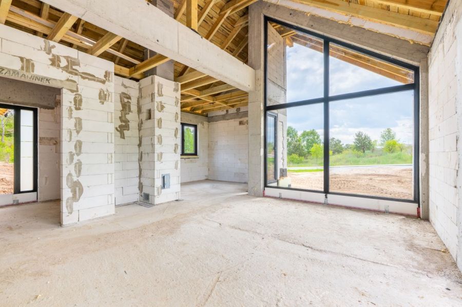 Nowoczesny dom w Dębnicy Kaszubskiej/140m&sup2;/1900m&sup2;: zdjęcie 98767099