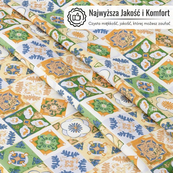 Cerata Premium Śródziemnomorska Mozaika Rolka 20mb HURT Obrus Winylowy: zdjęcie 98629284