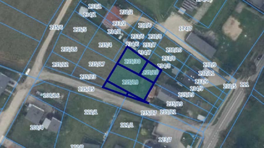 Sprzedam działkę budowlaną 820 m² Przetoczyno, centrum wsi: zdjęcie 98632234