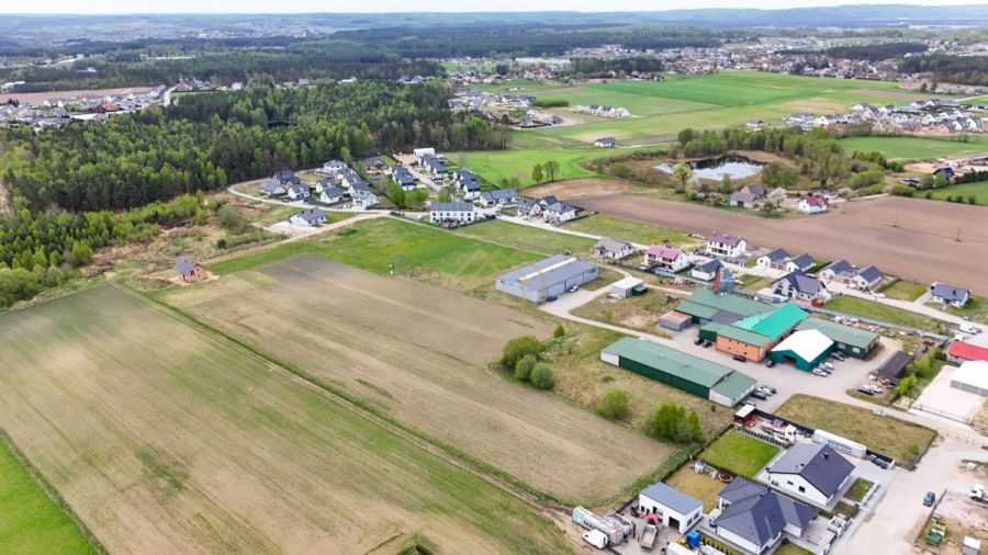 działka usługowo-mieszkaniowa przy lesie: zdjęcie 98690579