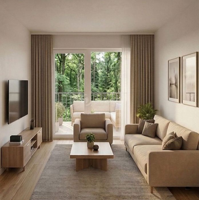 Duże 2 pokoje zachód balkon natura Gdynia: zdjecie 98788053