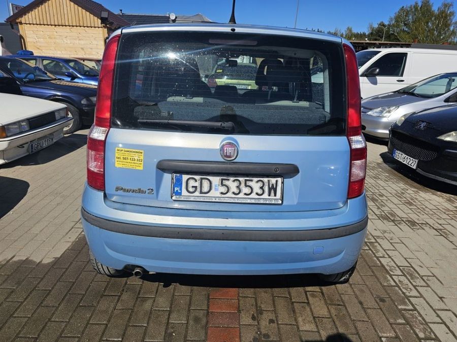 Fiat Panda 2009r/1.1 benzyna/54KM/PT na rok/wspomaganie/niski przebieg: zdjęcie 98640509