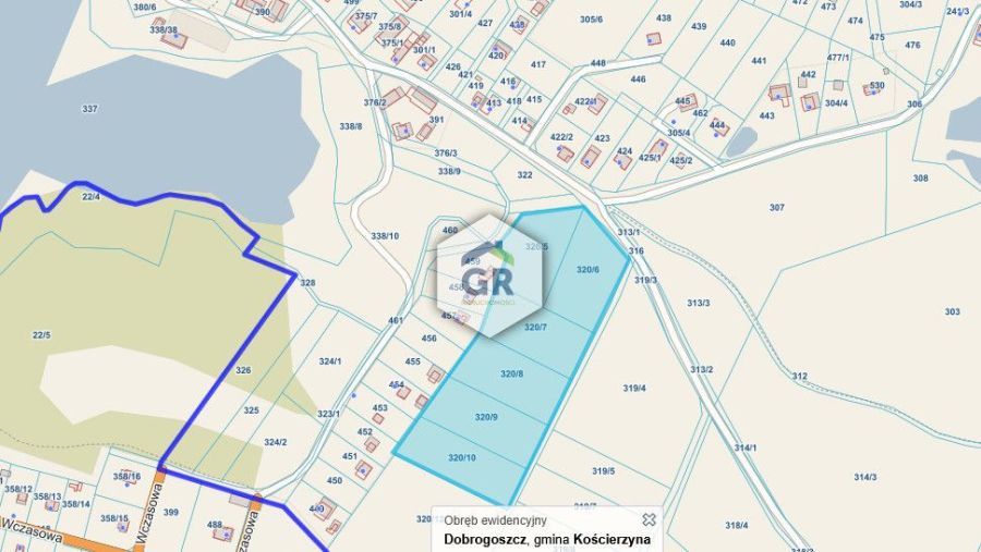 Działki na sprzedaż Dobrogoszcz, Gmina Kościerzyna: zdjęcie 98727263
