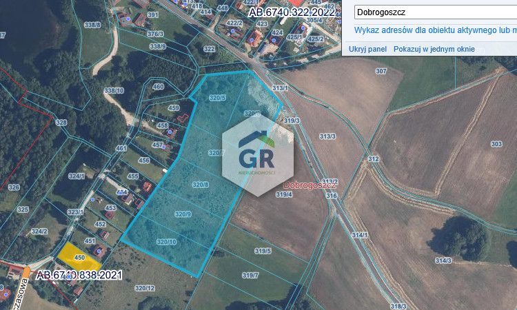 Działki na sprzedaż Dobrogoszcz, Gmina Kościerzyna: zdjęcie 98727264