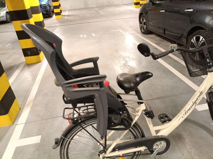 Fotelik rowerowy HMax Siesta (dwa mocowania!): zdjęcie 98657475
