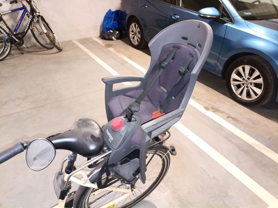 Fotelik rowerowy HMax Siesta (dwa mocowania!): zdjęcie 98657477