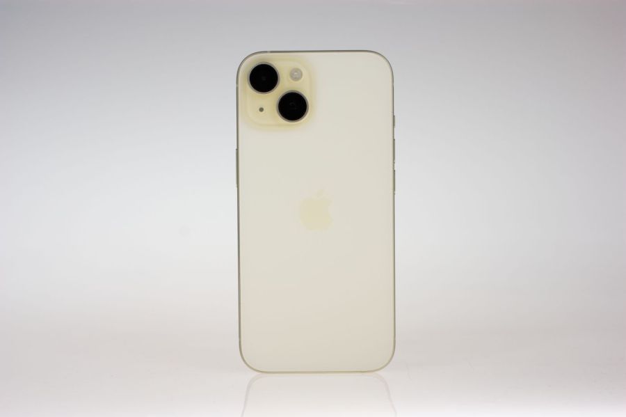 Używany iPhone 15 256GB Yellow bateria 100% stan BDB sklep Gdynia