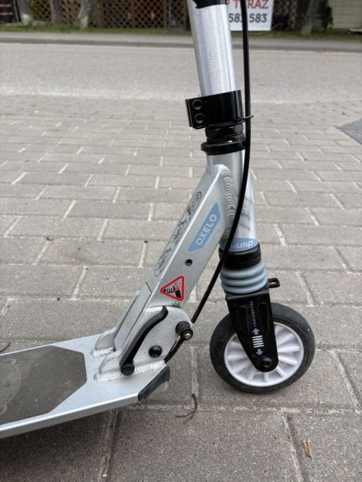 Hulajnoga Oxelo z amortyzacją  lekka i składana: zdjęcie 98666400