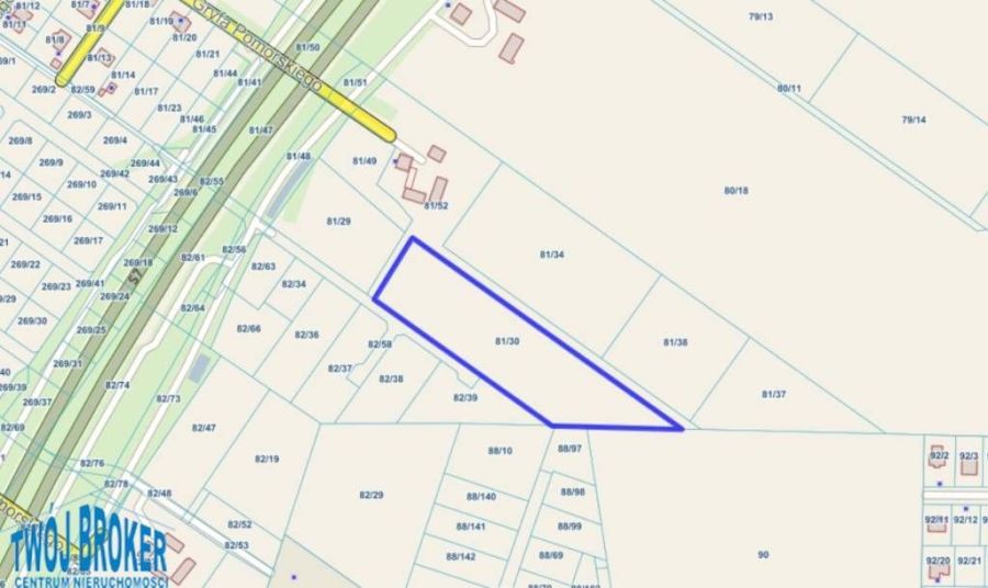 Działka inwestycyjna przy węźle Otm: zdjęcie 98666509