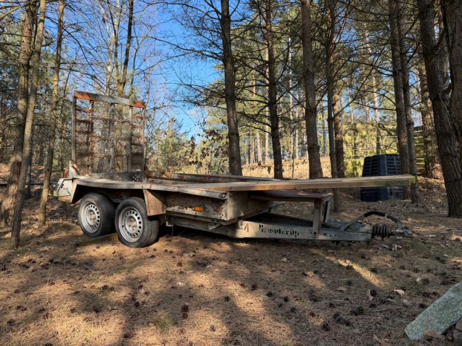 Przyczepa Thule T8 pod minikoparkę, DMC 2000 kg, f: zdjęcie 98668343
