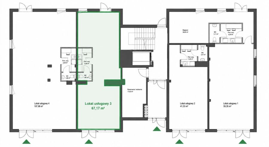 Lokal handlowo-usługowy 67 m² | Nowoczesne osiedle | Duży potencjał: zdjęcie 98781770