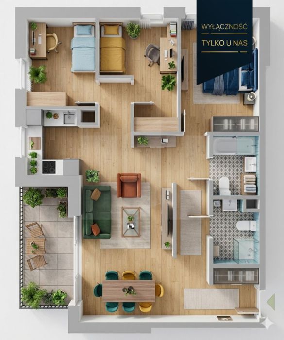 Nowoczesny apartament | Leśna Sonata Sopot: zdjecie 98725384