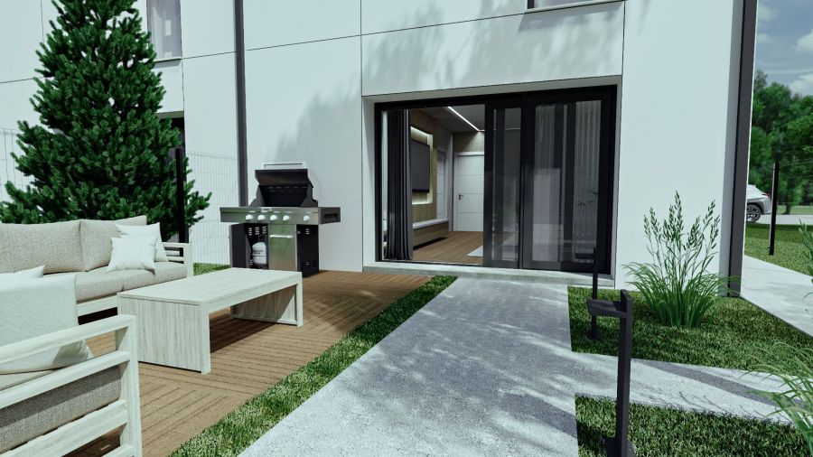 AMprojekt- DOM Kwitnące Ogrody Gdańsk/ Bąkowo 9B: zdjęcie 98673007