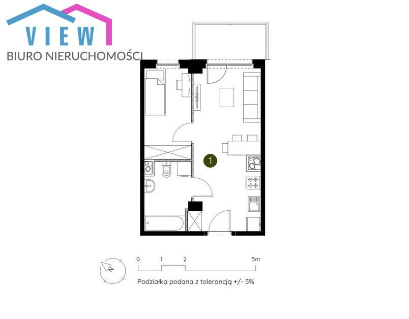 Pod studenta/2km do Uczelni/Obok Tramwaj i SKM: zdjęcie 98673547