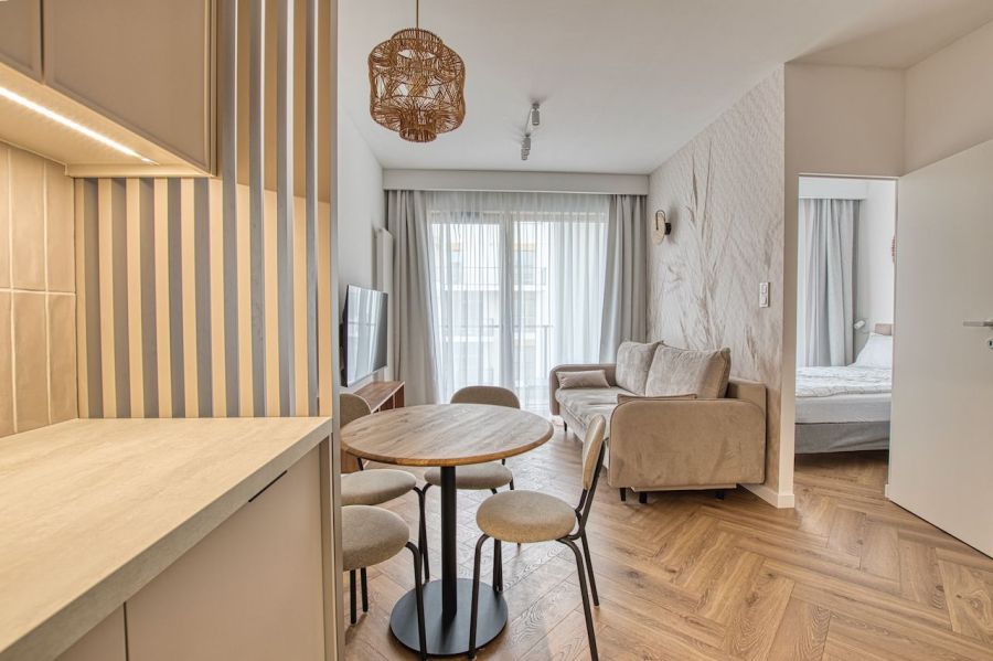 Nowoczesny Apartament z garażem i siłownią| 1 km od morza: zdjęcie 98678281