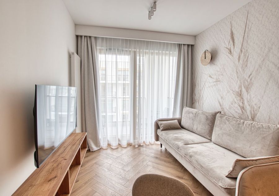 Nowoczesny Apartament z garażem i siłownią| 1 km od morza: zdjęcie 98678282