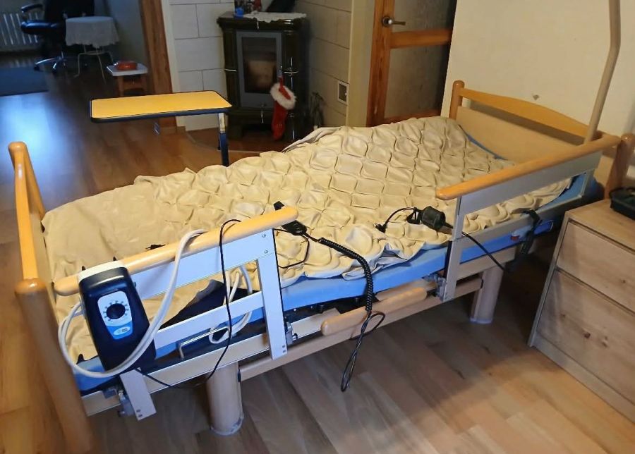 Łóżko rehabilitacyjne ortopedyczne uchwyt materac: zdjęcie 98680696