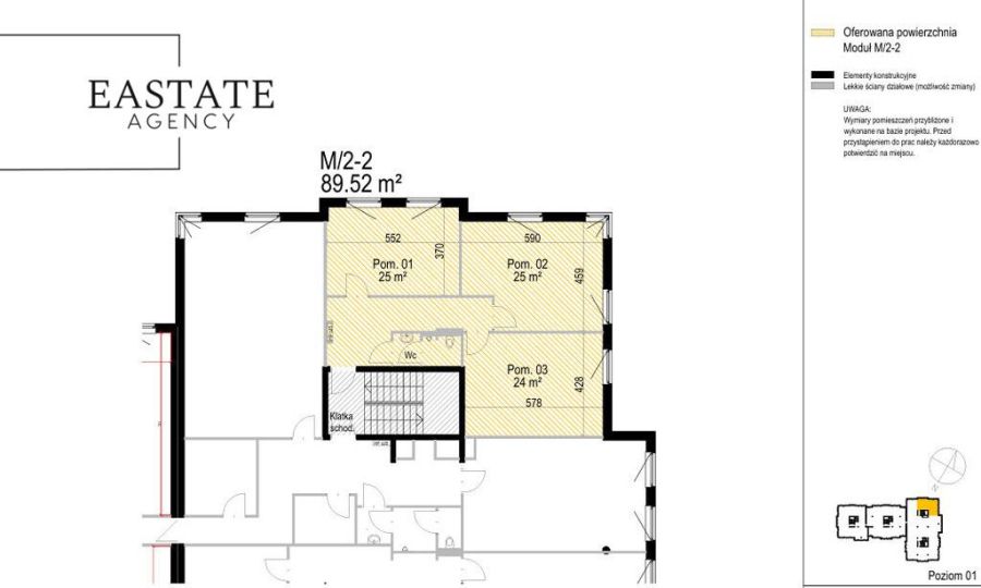 Biuro, 3 Gabinety, Parking, Blisko skm: zdjęcie 98682207