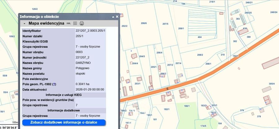 Działka budowlana Potęgowo: zdjęcie 98684369