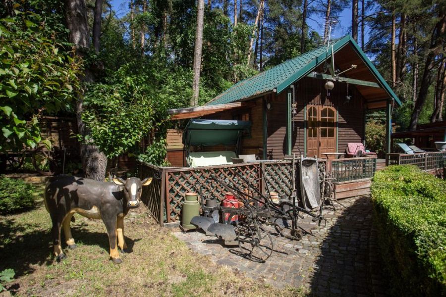 Dom przy lesie | 1221 m&sup2; działka| 2 domki gościnne: zdjecie 98693195