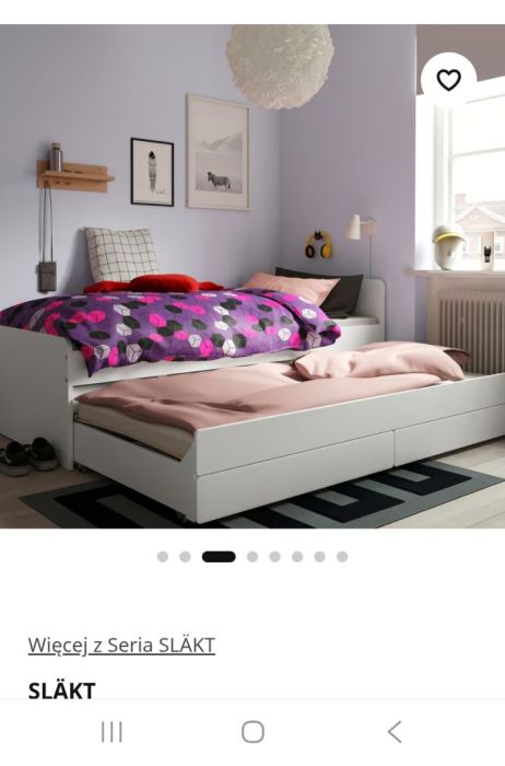Łóżko Ikea Slakt: zdjęcie 98694311