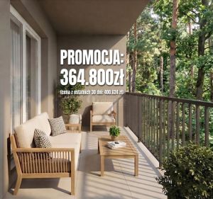 Duże 2 pokoje zachód balkon natura Gdynia: zdjecie 66443797