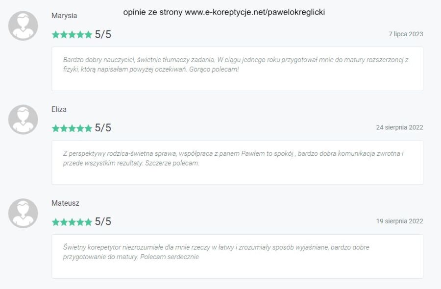 Korepetycje fizyka i matematyka. 13 lat doświadczenia i 100 opinii.: zdjęcie 98696955
