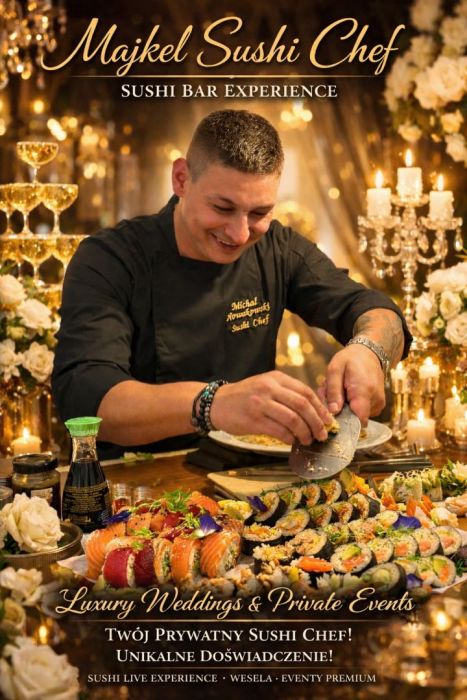 Sushi na wesele Gdańsk | Sushi Bar Experience | Live Sushi Show