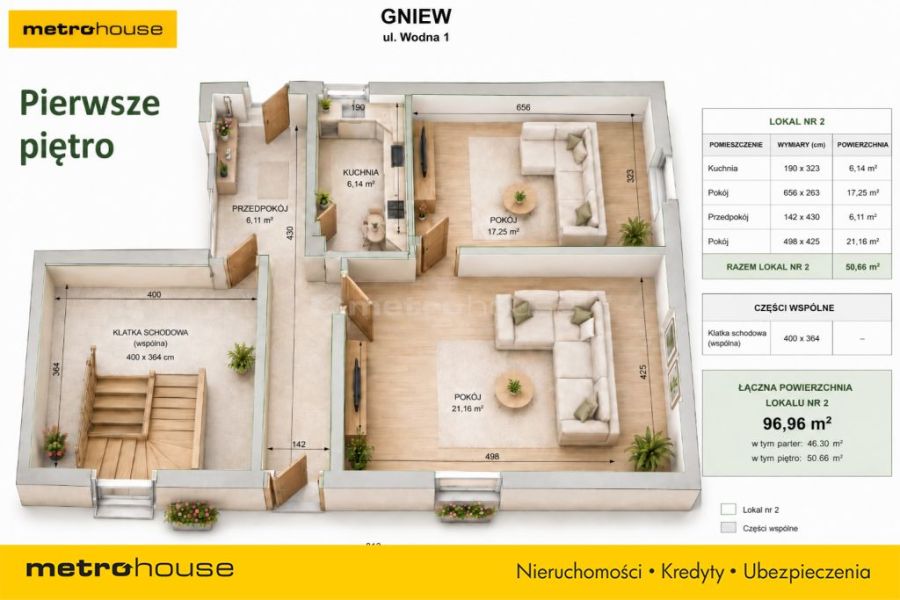 Duże mieszkanie w centrum Gniewu  Garaż  130 m&sup2;: zdjęcie 98722035