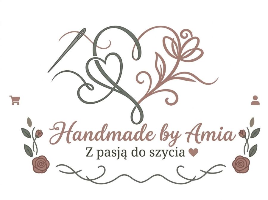 Poszewki 40x40 bawełniane, szyte ręcznie  HandmadebyAmia.com: zdjęcie 98701501