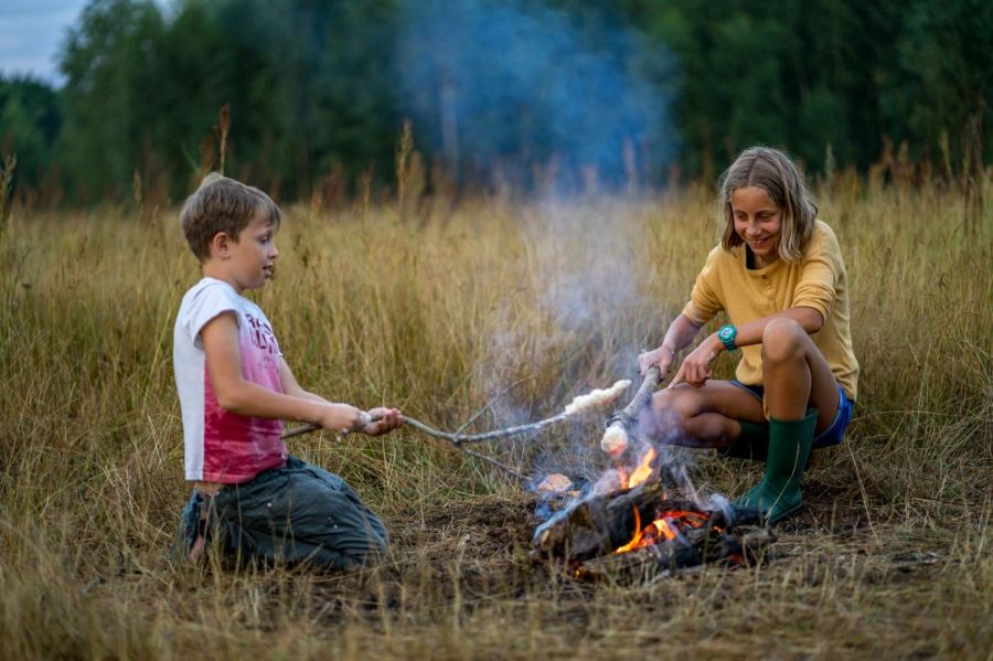 Biwak bushcraftowy na Kaszubach