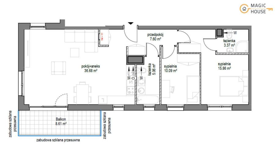Kameralne apartamenty premium w Brzeźnie: zdjęcie 98705266