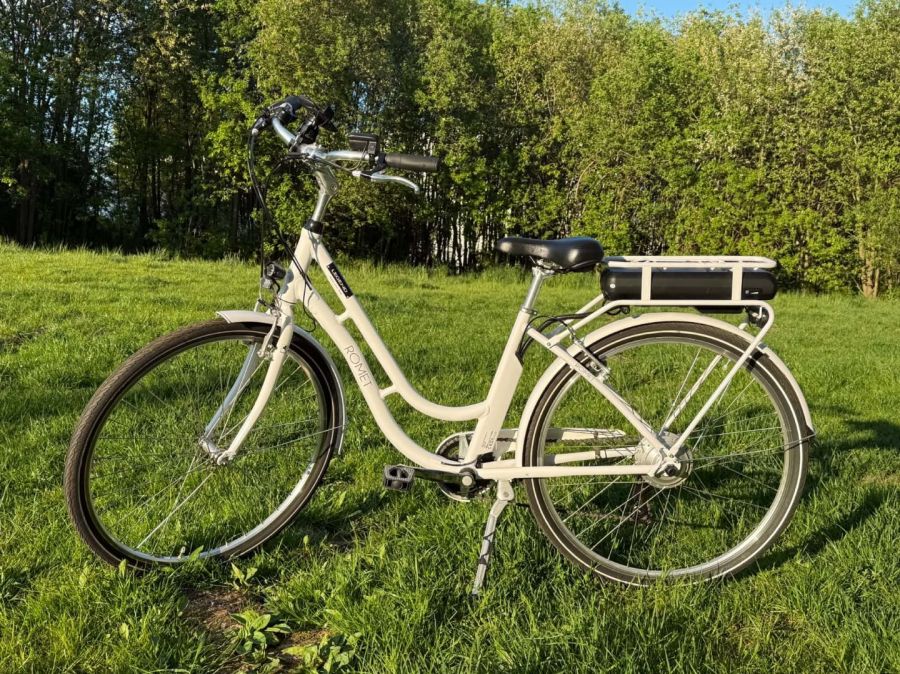 Rower elektryczny Legend Biały M | Mały przebieg 32 km | Stan db+: zdjęcie 98706738