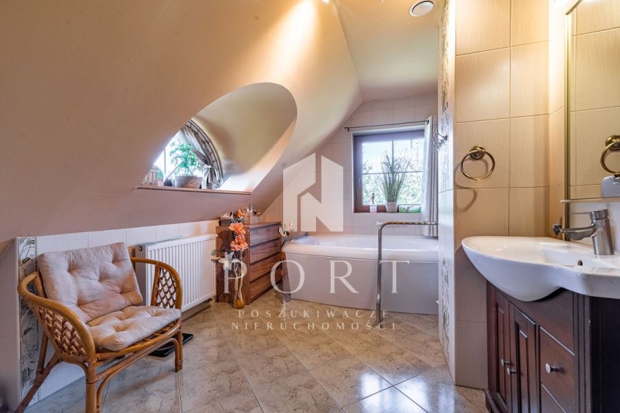 Stylowy dom z bali w otulinie lasu, 10 km od morza: zdjecie 98707692